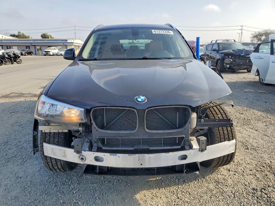 2016 BMW X3 VIN 5UXWY3C53G0N88190 COPART salvage auction — FRONT END, Ca - Salvage Certificate, sold $4,100 on 2026-07-24 (photo 5)