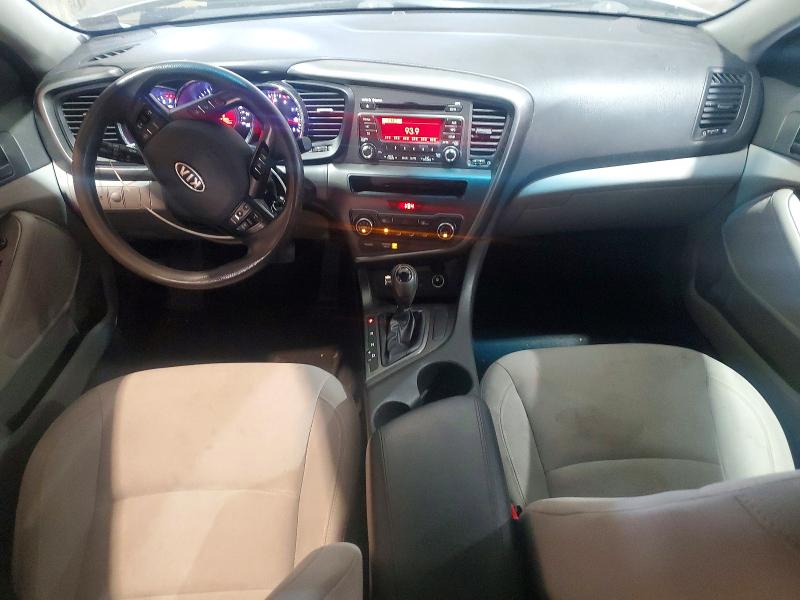 2012 Kia Optima VIN 5XXGM4A77CG075254 COPART salvage auction — FRONT END, Pa - Certificate Of Salvage, sold $575 on 2026-07-13 (photo 8)