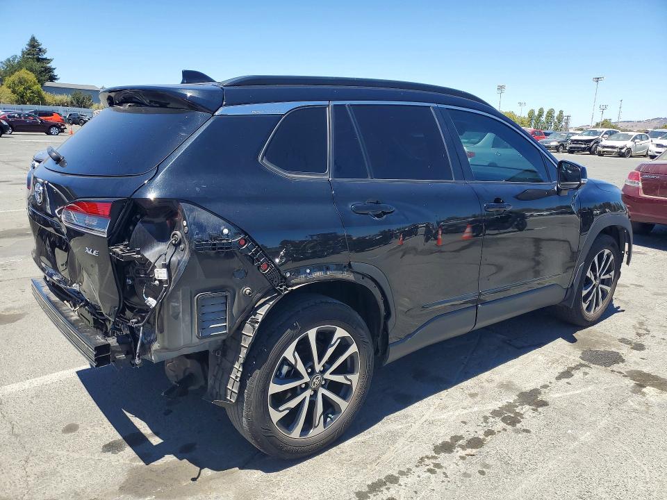 2024 Toyota Corolla cross VIN 7MUDAAAG2RV075251 COPART salvage auction — FRONT END, Ca - Salvage Certificate, sold $4,850 on 2026-07-23 (photo 3)