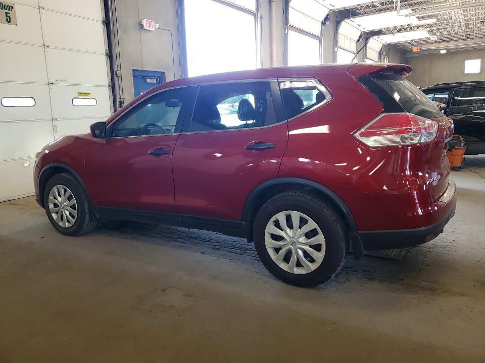 2016 Nissan Rogue VIN KNMAT2MT4GP602414 COPART salvage auction — MINOR DENT/SCRATCHES, Salvage Title, sold $3,050 on 2026-07-21 (photo 2)