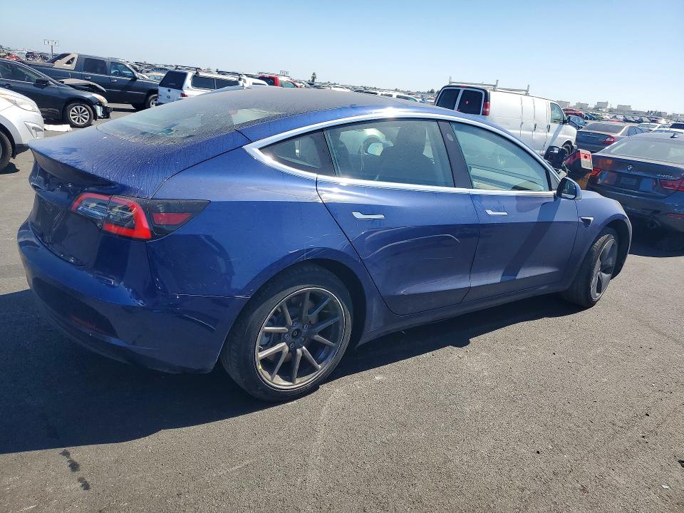 2020 Tesla Model 3 VIN 5YJ3E1EA0LF706042 COPART salvage auction — SIDE, Ca - Salvage Certificate, sold $6,300 on 2026-07-22 (photo 3)
