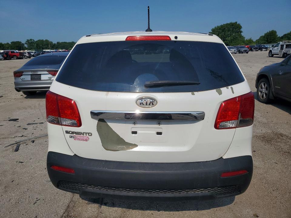 2011 Kia Sorento VIN 5XYKT3A14BG008320 COPART salvage auction — MECHANICAL, MT - CERTIFICATE OF TITLE, sold $275 on 2026-07-27 (photo 6)