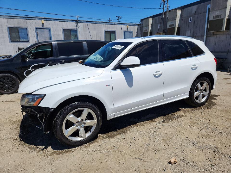 2012 Audi Q5 VIN WA1DKAFP9CA106851 COPART salvage auction — FRONT END, Ca - Dis/Dlr/Exp App For Dup Salvag, sold $850 on 2026-07-27 (photo 1)