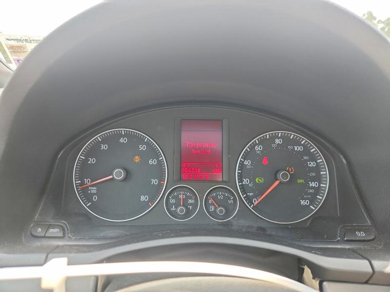 2009 Volkswagen Eos VIN WVWBA71F99V014366 COPART salvage auction — ROOF, LA - CERTIFICATE OF TITLE, sold $750 on 2026-07-10 (photo 9)