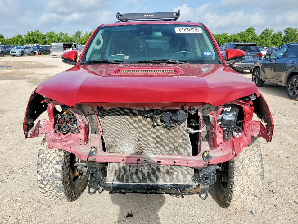 2023 Toyota 4runner VIN JTERU5JRXP6149508 COPART salvage auction — FRONT END, Tx - Salvage Vehicle Title, sold $8,500 on 2026-07-28 (photo 5)