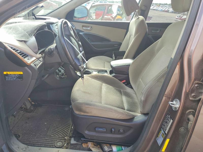 2013 Hyundai Santa fe VIN KM8SM4HFXDU030484 COPART salvage auction — MECHANICAL, TN - CERTIFICATE OF TITLE, sold $1,200 on 2026-07-27 (photo 7)