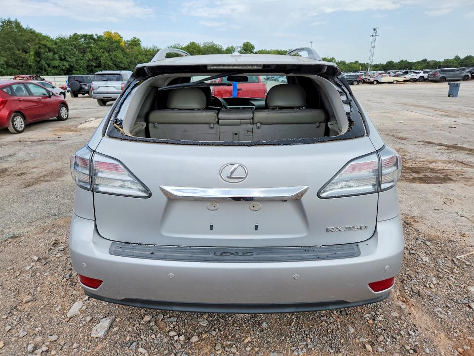 2012 Lexus Rx VIN 2T2ZK1BA3CC069719 COPART salvage auction — REAR END, OK - CERT OF TITLE-REPOSSESSION, sold $6,000 on 2026-09-03 (photo 6)