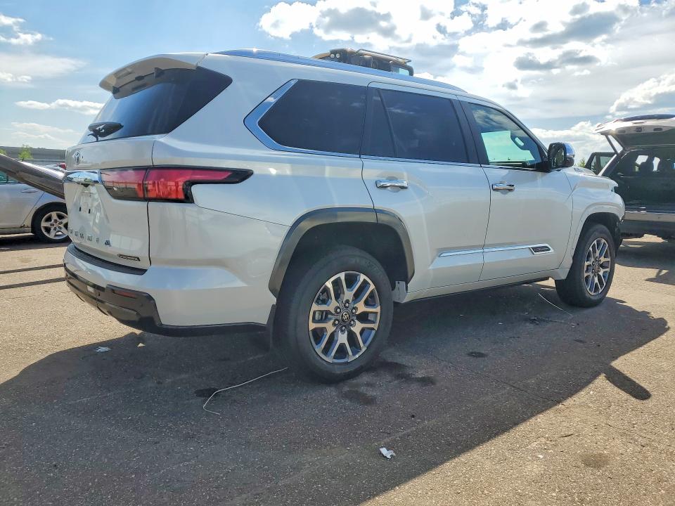2026 Toyota Sequoia VIN 7SVAAABA4TX080370 COPART salvage auction — FRONT END, Mn - Cert Of Title-Salvage, sold $46,000 on 2026-08-06 (photo 3)