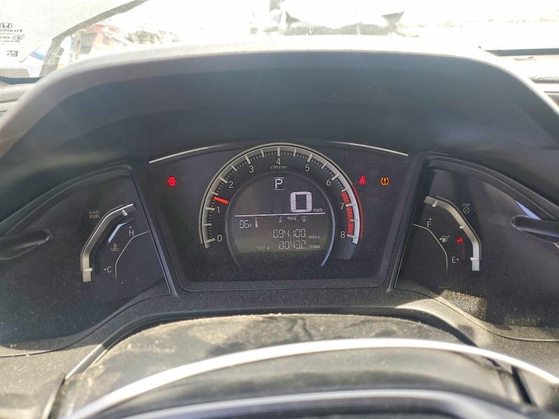 2018 Honda VIN SHHFK7H40JU211026 COPART salvage auction — REAR END, Ca - Salvage Certificate, sold $4,800 on 2026-07-09 (photo 9)