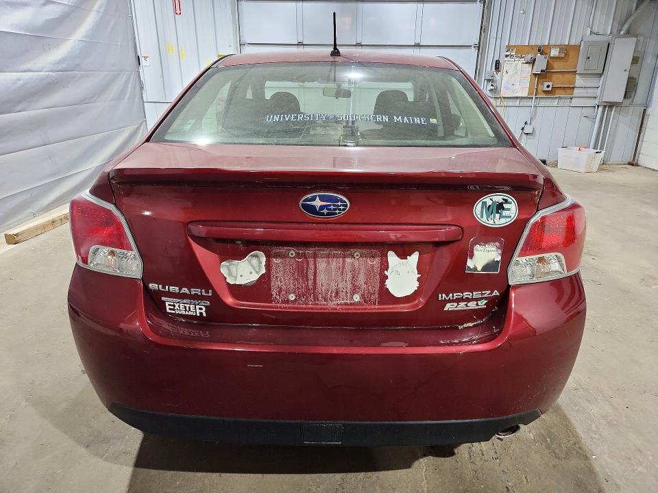 2016 Subaru Impreza VIN JF1GJAF66GH002222 COPART salvage auction — FRONT END, NH - CERTIFICATE OF TITLE, sold $450 on 2026-07-30 (photo 6)