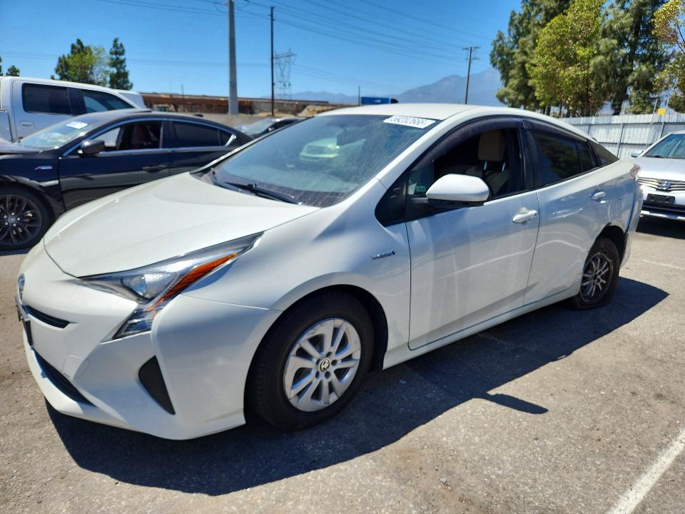 2016 Toyota Prius VIN JTDKBRFU1G3013298 COPART salvage auction — REAR END, Ca - Salvage Certificate, sold $2,350 on 2026-07-23 (photo 1)