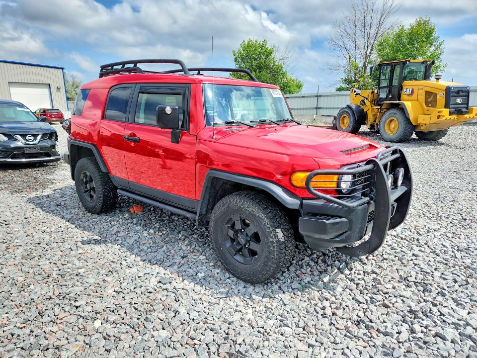 2012 Toyota Fj cruiser VIN JTEBU4BF3CK135077 COPART salvage auction — REAR END, Wi - Certificate Of Title, sold $7,200 on 2026-07-20 (photo 4)