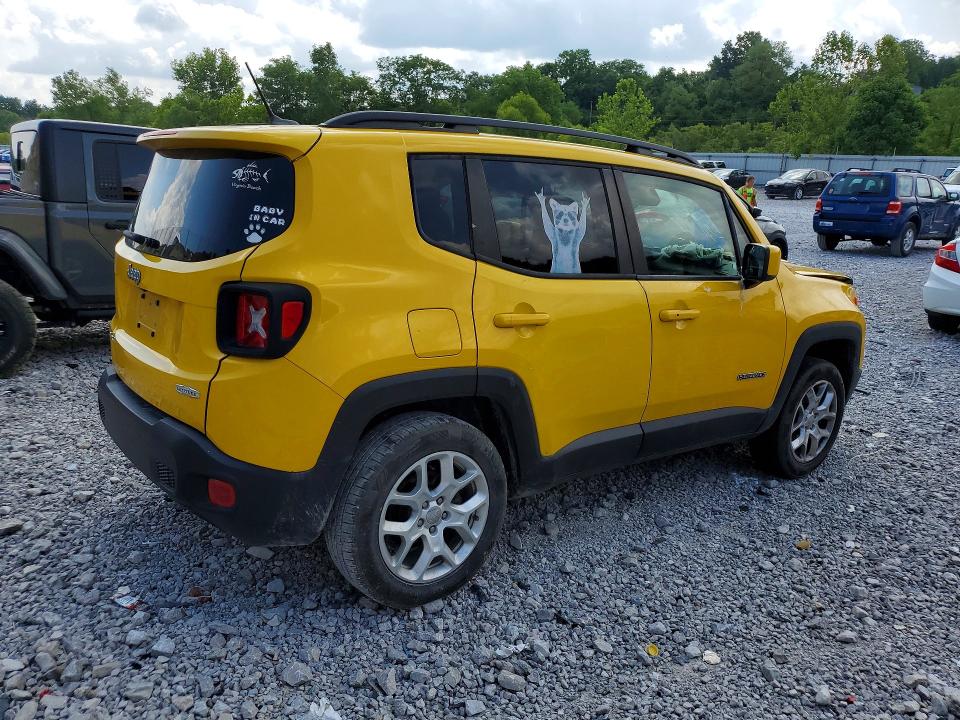 2017 Jeep VIN ZACCJBBB0HPF30012 COPART salvage auction — FRONT END, Oh - Cert Of Title-Salvage, sold $575 on 2026-07-31 (photo 3)
