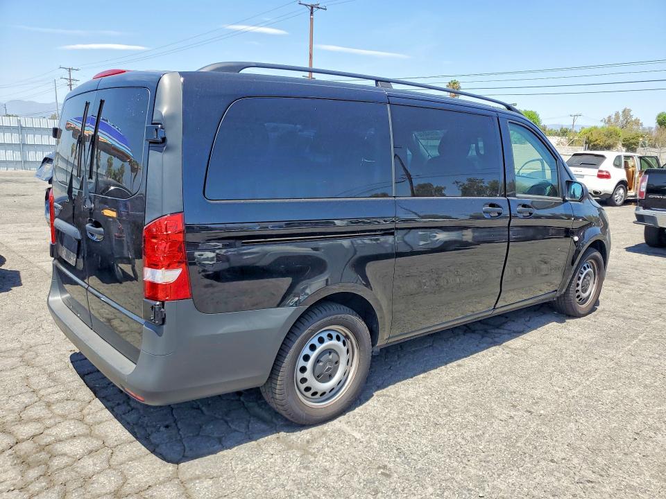 2023 Mercedes-benz Metris VIN W1WV0FEY6P4337576 COPART salvage auction — MINOR DENT/SCRATCHES, Ca - Dis/Dlr/Exp App For Dup Clean (P), sold $18,000 on 2026-08-20 (photo 3)