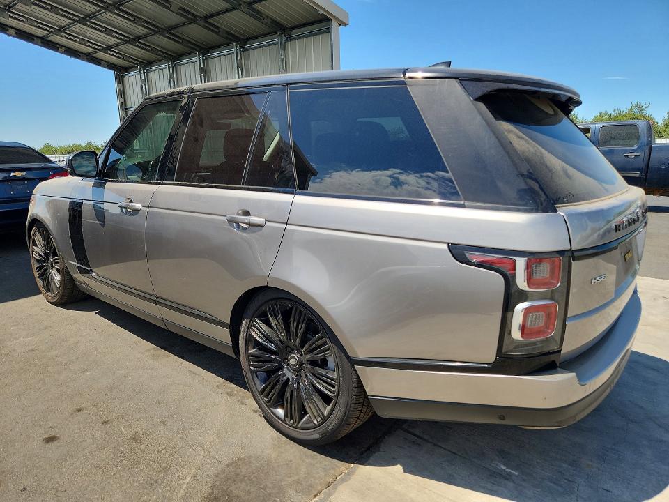 2018 Land rover RANGE ROVER VIN SALGS2SV6JA389714 COPART salvage auction — MECHANICAL, Ca - Dis/Dlr/Exp Only Clean Title (P), sold $11,900 on 2026-07-27 (photo 2)