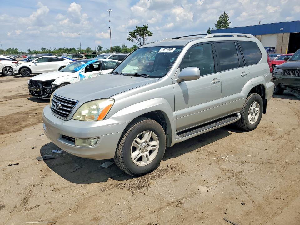 2004 Lexus Gx 470 VIN JTJBT20X640060618 COPART salvage auction — MINOR DENT/SCRATCHES, WI - CERTIFICATE OF TITLE, sold $3,900 on 2026-07-14 (photo 1)