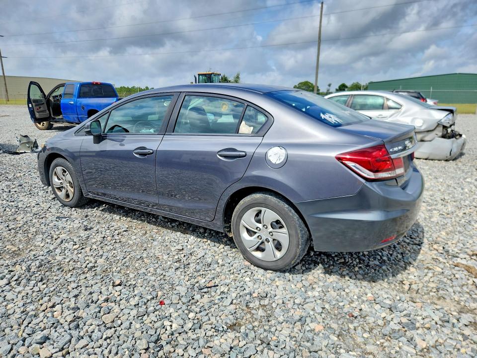 2013 Honda Civic VIN 19XFB2F52DE029533 COPART salvage auction — FRONT END, Ga - Cert Of Title-Salvage, sold $1,100 on 2026-09-08 (photo 2)