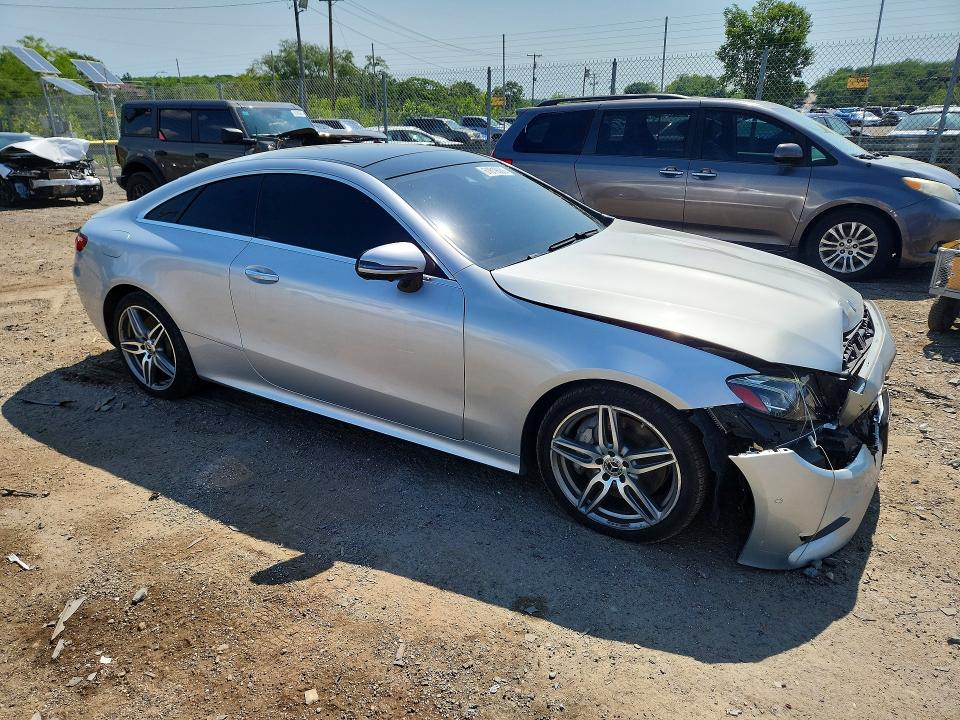 2018 Mercedes-benz E-klasse VIN WDD1J6GB9JF006881 COPART salvage auction — FRONT END, Wv - Certificate Of Title, sold $6,700 on 2026-07-28 (photo 4)
