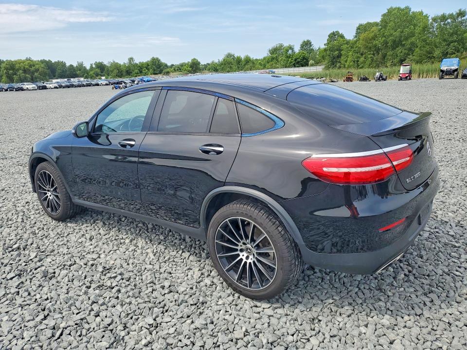 2018 Mercedes-benz Glc coupe VIN WDC0J4KB9JF353154 COPART salvage auction — HAIL, Oh - Cert Of Title-Salvage, sold $16,700 on 2026-08-13 (photo 2)