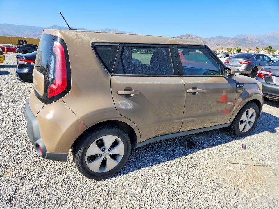 2015 Kia Soul VIN KNDJN2A28F7219757 COPART salvage auction — MECHANICAL, Ca - Dis/Dlr/Exp Only Clean Title, sold $575 on 2026-07-22 (photo 3)