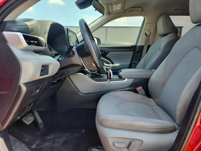 2020 Toyota Highlander VIN 5TDZZRAH0LS506502 COPART salvage auction — MINOR DENT/SCRATCHES, Fl - Certificate Of Title, sold $13,300 on 2026-07-29 (photo 7)