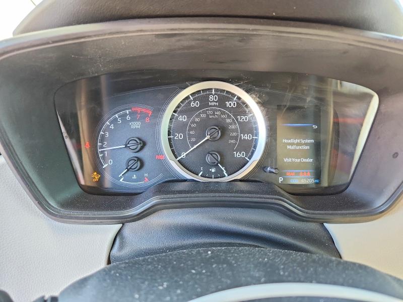 2021 Toyota Corolla VIN JTDEPMAE5MJ146185 COPART salvage auction — FRONT END, Co - Salvage Title, sold $4,800 on 2026-07-27 (photo 9)