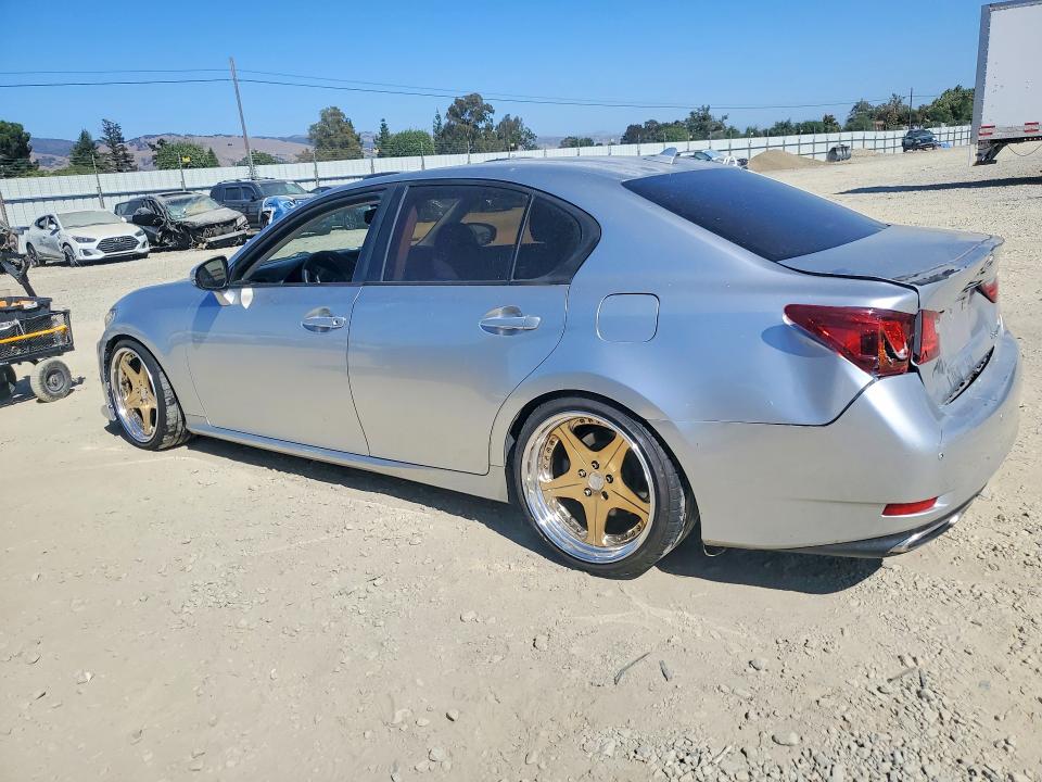 2013 Lexus Gs VIN JTHBE1BL7D5001337 COPART salvage auction — REAR END, CA - SALVAGE CERTIFICATE, sold $875 on 2026-07-30 (photo 2)
