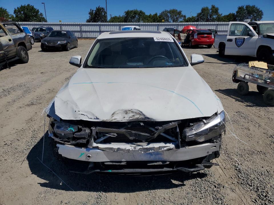 2013 BMW 3er VIN WBA3C1C52DF441551 COPART salvage auction — FRONT END, Ca - Salvage Certificate, sold $575 on 2026-08-06 (photo 5)