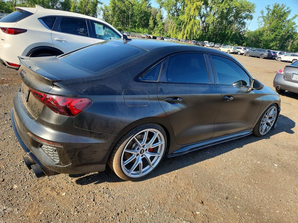 2023 Audi S3 VIN WAUH3DGY5PA025216 COPART salvage auction — FRONT END, Ct - Cert Of Title-Salvage, sold $17,300 on 2026-08-11 (photo 3)