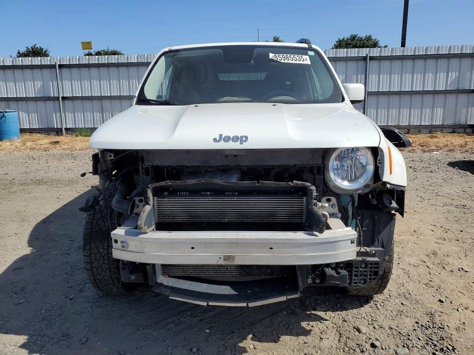 2016 Jeep Renegade VIN ZACCJBBT6GPD60715 COPART salvage auction — FRONT END, Ca - Salvage Certificate, sold $1,650 on 2026-07-09 (photo 5)