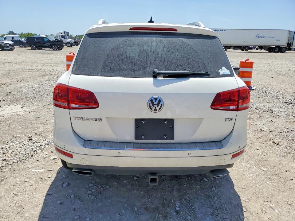 2012 Volkswagen Touareg VIN WVGFK9BPXCD005038 COPART salvage auction — MECHANICAL, TX - CERTIFICATE OF TITLE, sold $675 on 2026-07-27 (photo 6)