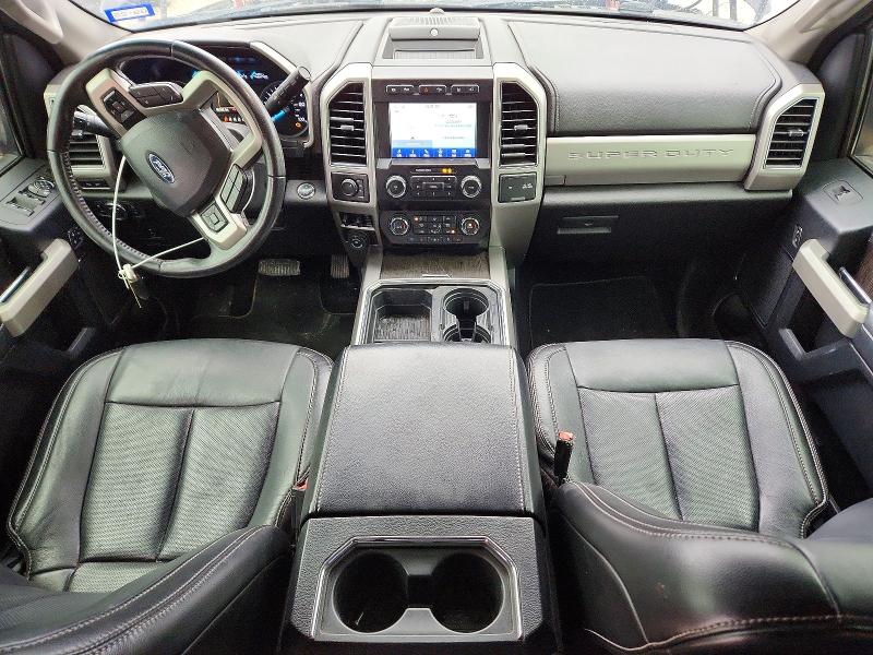 2020 Ford F350 VIN 1FT8W3DT9LEC60542 COPART salvage auction — FRONT END, Tx - Salvage Vehicle Title, sold $15,000 on 2026-08-20 (photo 8)