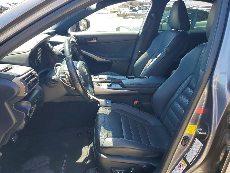 2017 Lexus Is VIN JTHBA1D28H5039214 COPART salvage auction — REAR END, Ca - Salvage Certificate, sold $4,350 on 2026-07-14 (photo 7)