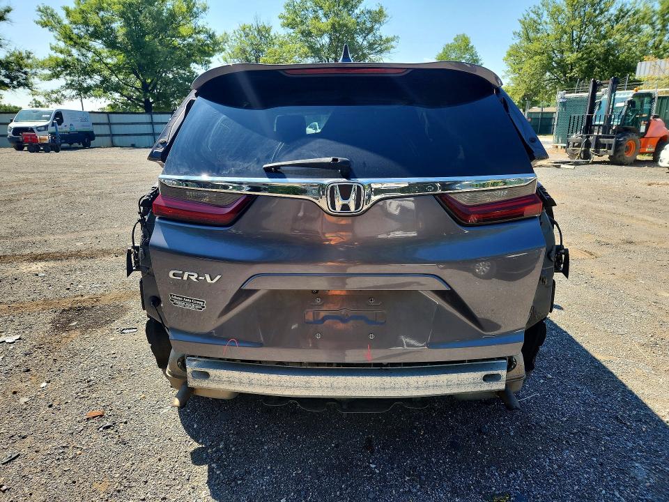 2021 Honda Cr-v VIN 5J6RW1H58ML006333 COPART salvage auction — FRONT END, FL - CERTIFICATE OF TITLE, sold $9,500 on 2026-08-03 (photo 6)