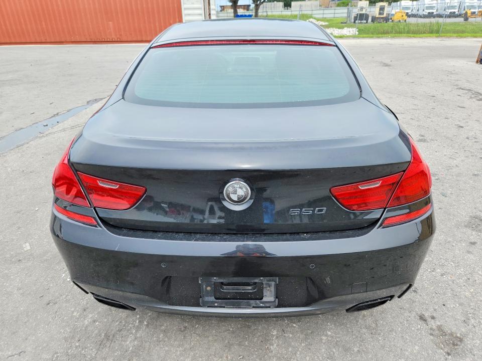 2013 BMW 6er VIN WBA6B2C5XDD128622 COPART salvage auction — SIDE, Fl - Cert Of Title Slvg Rebuildable, sold $1,850 on 2026-08-18 (photo 6)