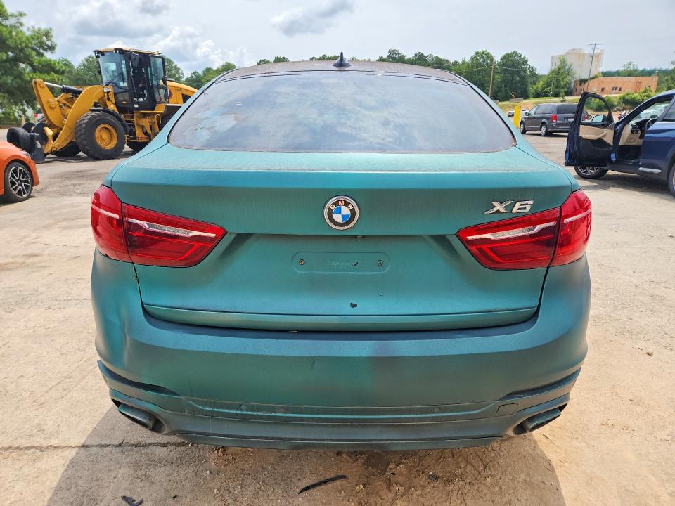 2018 BMW X6 VIN 5UXKU0C52J0G69717 COPART salvage auction — FRONT END, Az - Certificate Of Title, sold $2,350 on 2026-07-31 (photo 6)