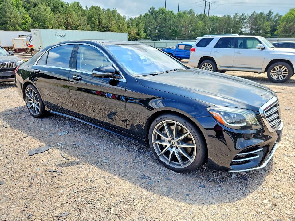 2018 Mercedes-benz S-klasse VIN WDDUG8GB2JA402610 COPART salvage auction — MINOR DENT/SCRATCHES, Va - Certificate Of Title (P), sold $16,400 on 2026-07-28 (photo 4)