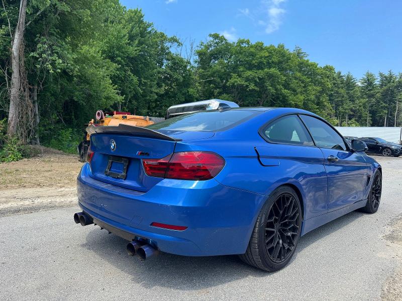 2014 BMW 4er VIN WBA3N3C56EF712084 COPART salvage auction — NORMAL WEAR, Ma - Certificate Of Title (P), sold $4,400 on 2026-07-17 (photo 4)
