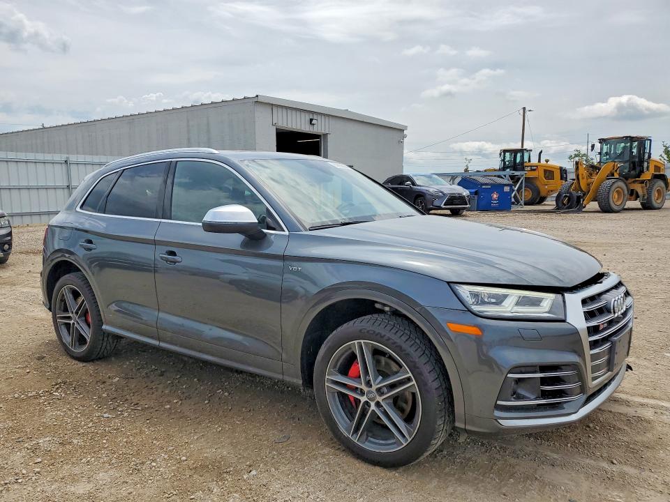 2018 Audi Sq5 VIN WA1C4AFY7J2052147 COPART salvage auction — FRONT END, Ia - Cert Of Title-Salvage Title, sold $100 on 2026-08-19 (photo 4)
