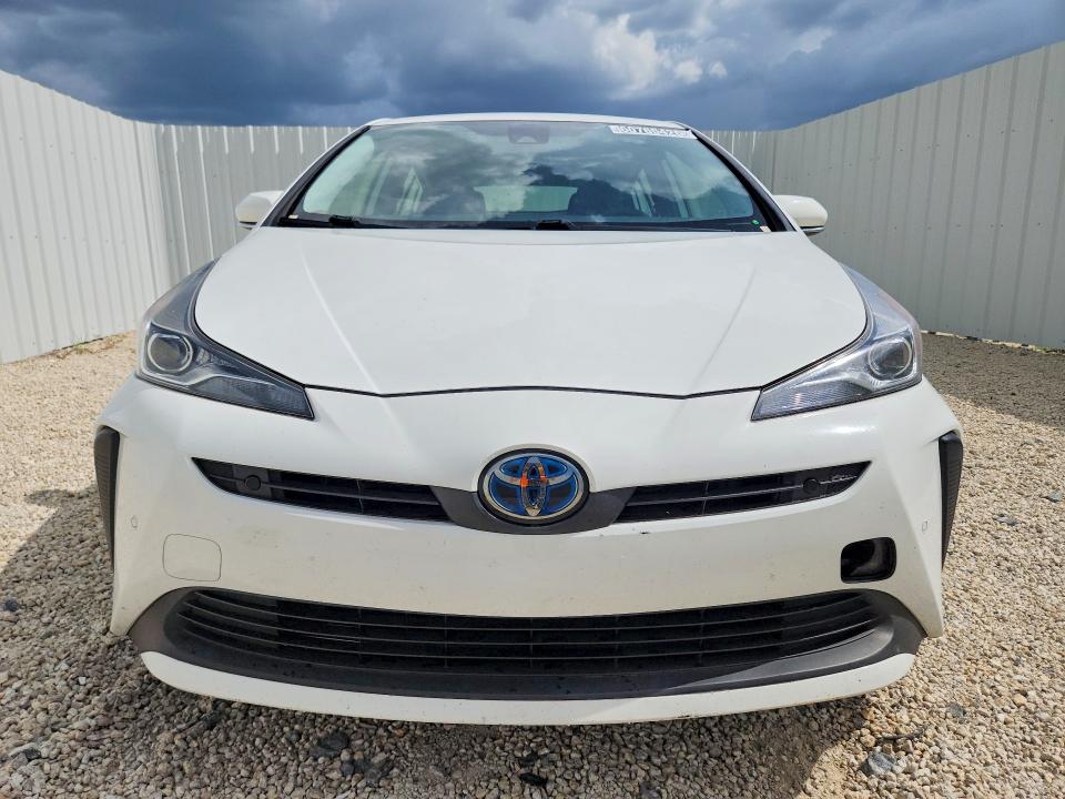 2022 Toyota Prius VIN JTDKAMFU8N3181653 COPART salvage auction — REAR END, La - Certificate Of Title, sold $7,200 on 2026-07-22 (photo 5)