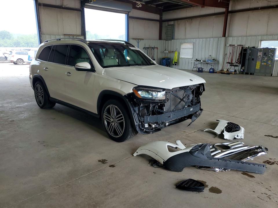 2025 Mercedes-benz Gls-klasse VIN 4JGFF5KE7SB317050 COPART salvage auction — FRONT END, Ny - Mv-907A Salvage Certificate, sold $57,000 on 2026-07-28 (photo 4)