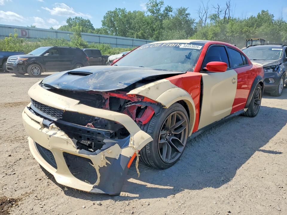 2019 Dodge Charger VIN 2C3CDXCT7KH737148 — COPART salvage auction photo