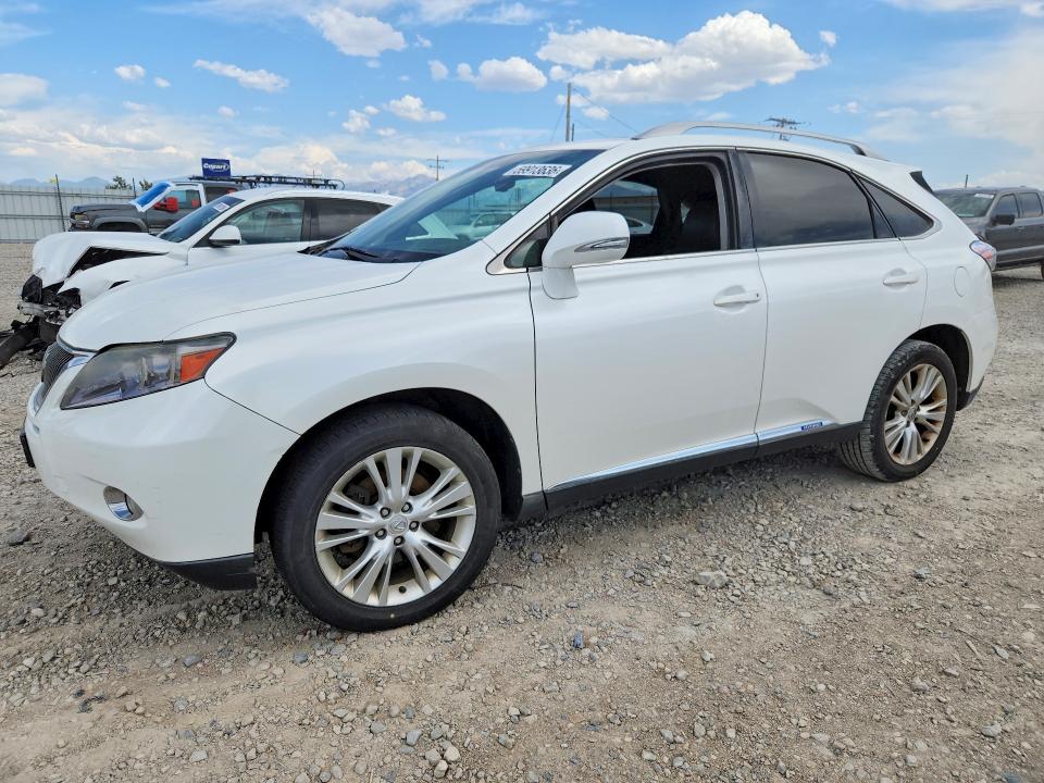 2011 Lexus Rx 450h VIN JTJBC1BA7B2420399 COPART salvage auction — MINOR DENT/SCRATCHES, CA - CERTIFICATE OF TITLE, sold $2,550 on 2026-07-10 (photo 1)
