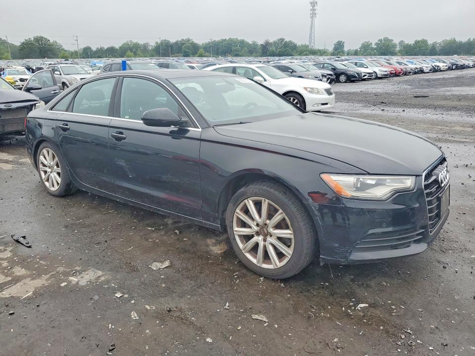 2014 Audi A6 VIN WAUGFAFC9EN124540 COPART salvage auction — REAR END, Va - Certificate Of Title, sold $725 on 2026-07-29 (photo 4)