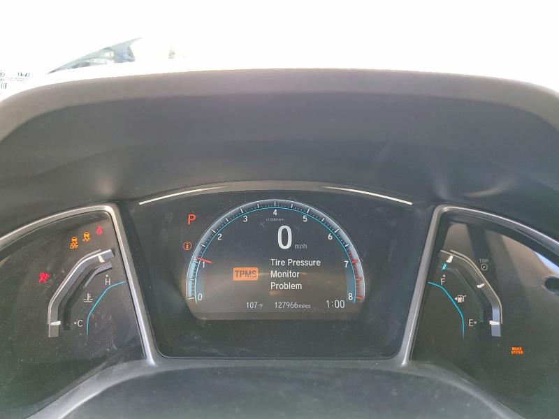 2018 Honda Civic VIN 19XFC2F75JE207235 COPART salvage auction — REAR END, Ca - Dis/Dlr/Exp Clean W/Salv Hist, sold $3,750 on 2026-08-07 (photo 9)