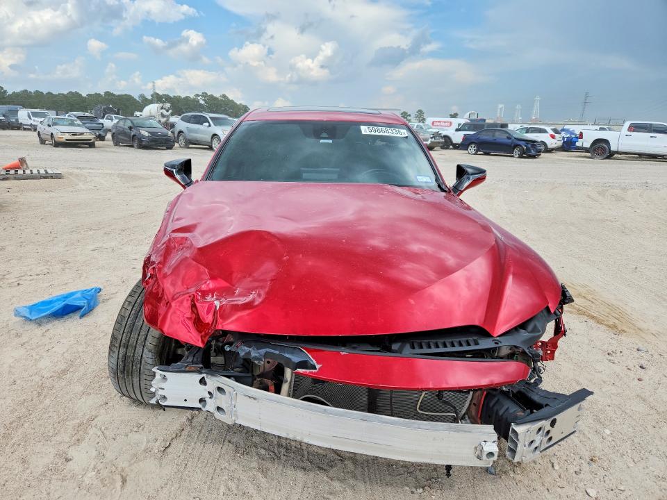 2025 Lexus Is 350 VIN JTHBZ1B28S5084253 COPART salvage auction — FRONT END, TX - SALVAGE VEHICLE TITLE, sold $10,300 on 2026-07-24 (photo 5)