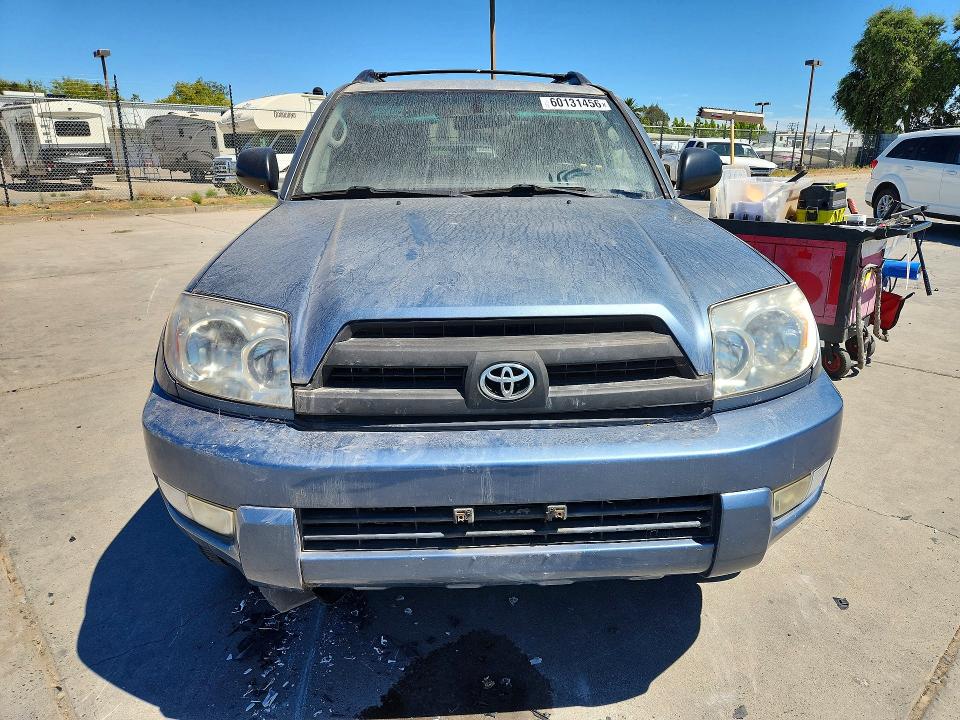2005 Toyota 4runner VIN JTEZU14R058024717 COPART salvage auction — FRONT END, Ca - Dis/Dlr/Exp App For Dup Clean, sold $2,500 on 2026-07-13 (photo 5)