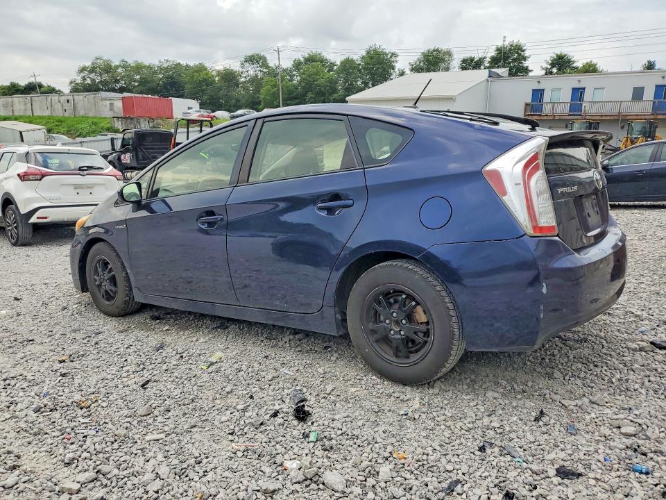 2015 Toyota Prius VIN JTDKN3DU3F0442062 COPART salvage auction — REAR END, KY - CERTIFICATE OF TITLE, sold $4,251 on 2026-07-31 (photo 2)