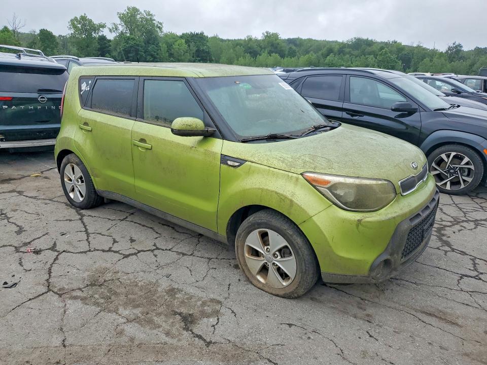 2015 Kia Soul VIN KNDJN2A2XE7741000 COPART salvage auction — MECHANICAL, Fl - Certificate Of Title, sold $500 on 2026-07-14 (photo 4)