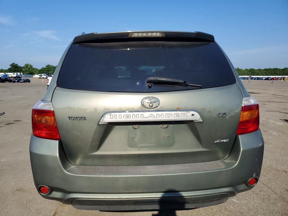 2008 Toyota Highlander VIN JTEES42A782040990 COPART salvage auction — UNDERCARRIAGE, NY - CERTIFICATE OF TITLE, sold $80 on 2026-07-22 (photo 6)